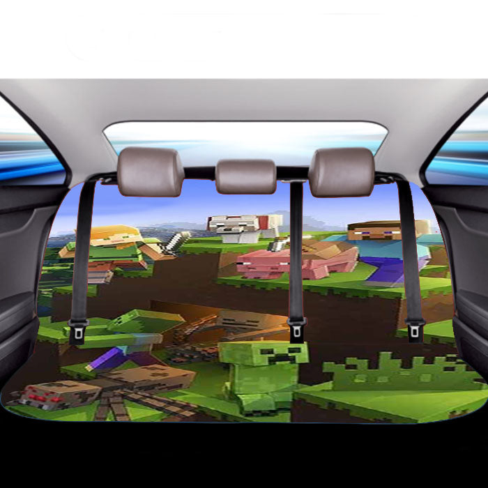 Minecraft  Car Back Rear Seat Covers
