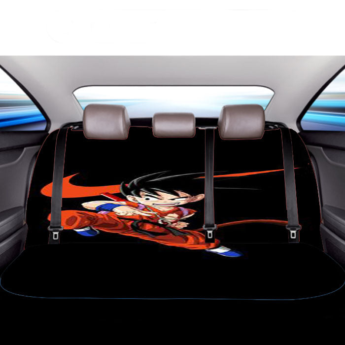 Nike Goku Battle Style  Car Back Rear Seat Covers