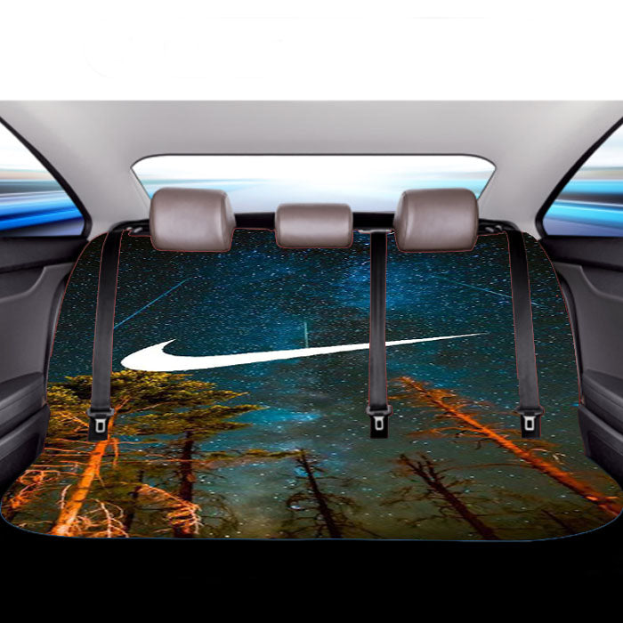 Nike Sky Galaxy  Car Back Rear Seat Covers