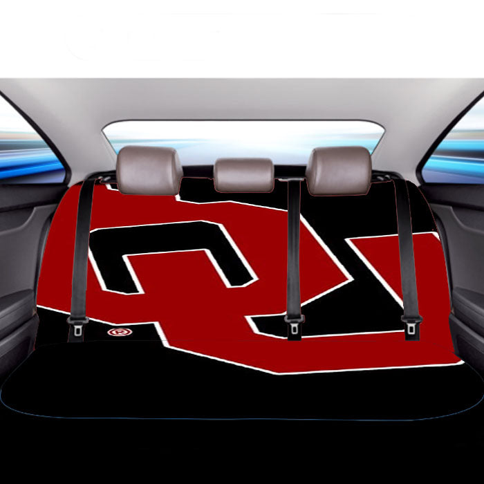 Oklahoma Sooners 2 Aa  Car Back Rear Seat Covers