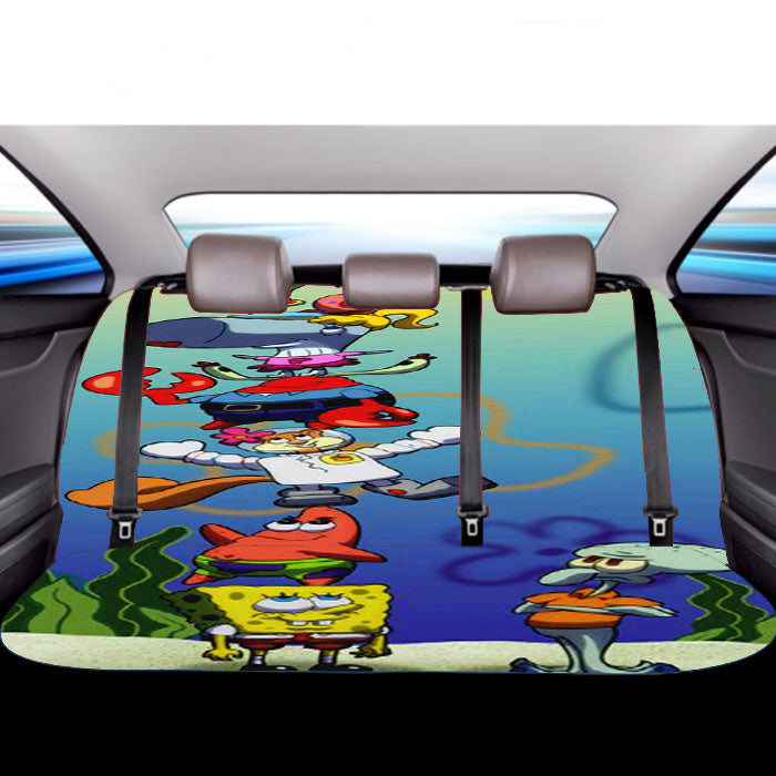 Spongbob  Car Back Rear Seat Covers