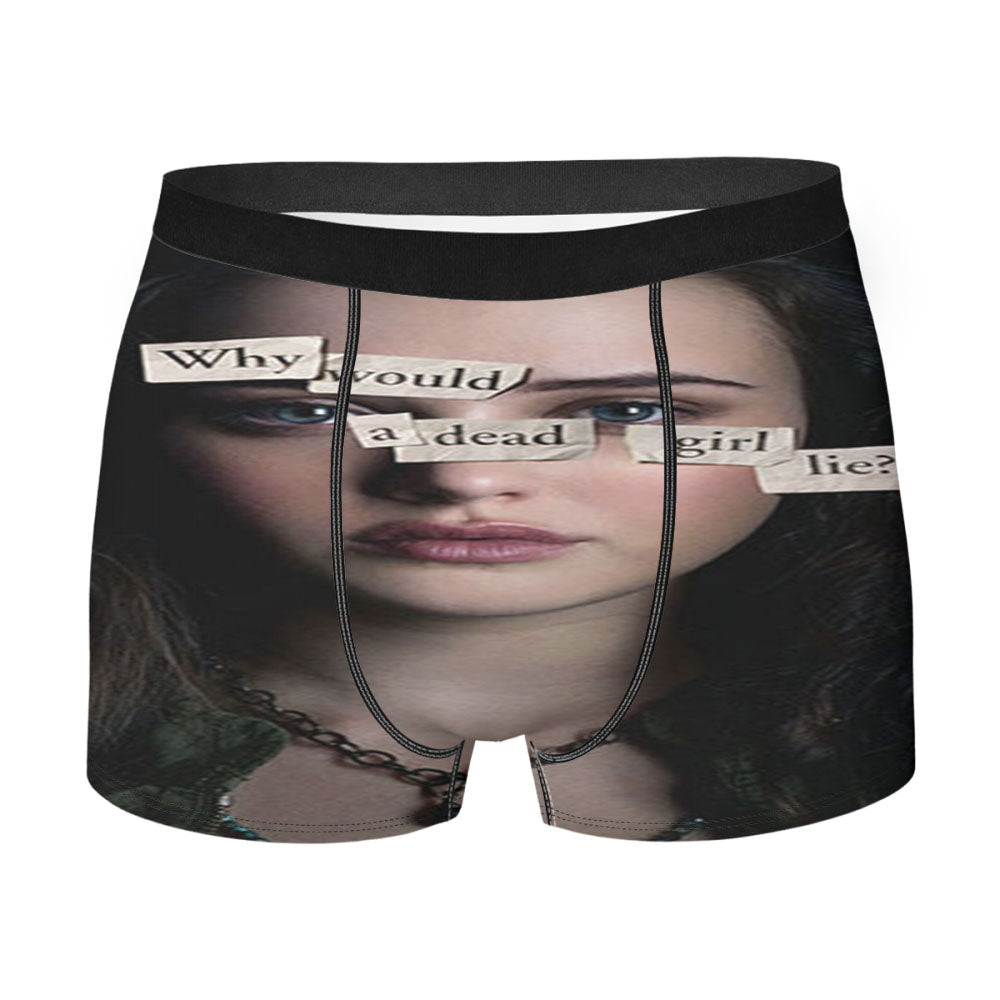 13 Reasons Why Hannah Baker Men'S Boxer Briefs