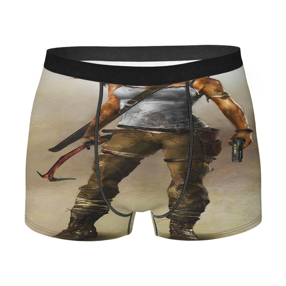 Lara Croft Tomb Raider Character Men'S Boxer Briefs