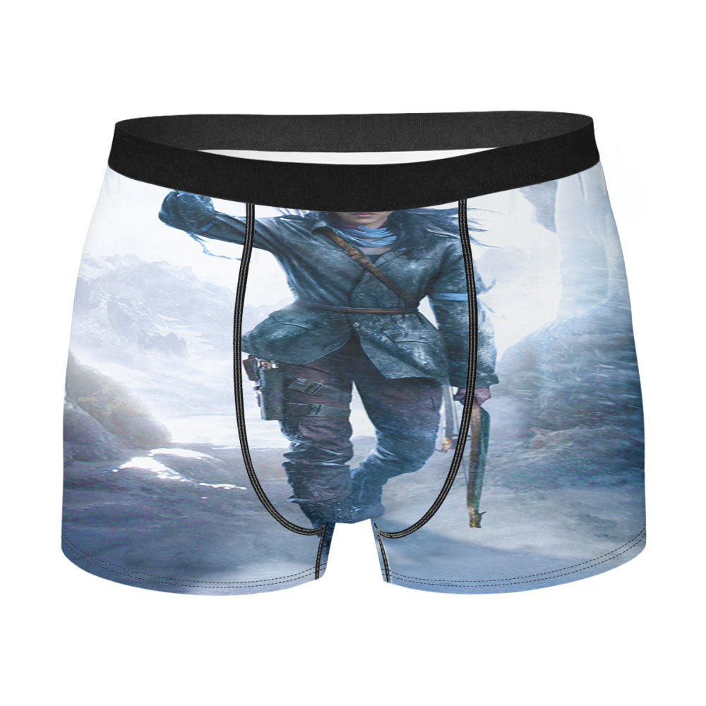 Lara Croft Tomb Raider Ice Cave Men'S Boxer Briefs