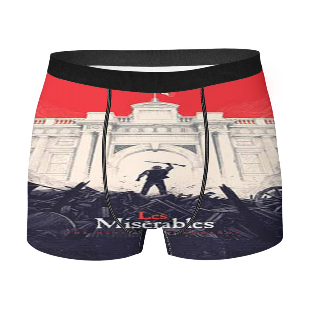 Les Miserables Building Cover Men'S Boxer Briefs