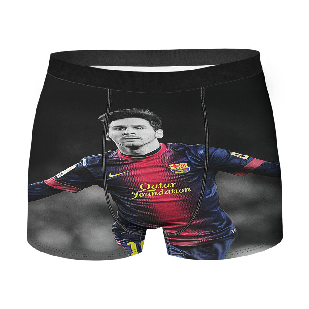 Lionel Messi Men'S Boxer Briefs