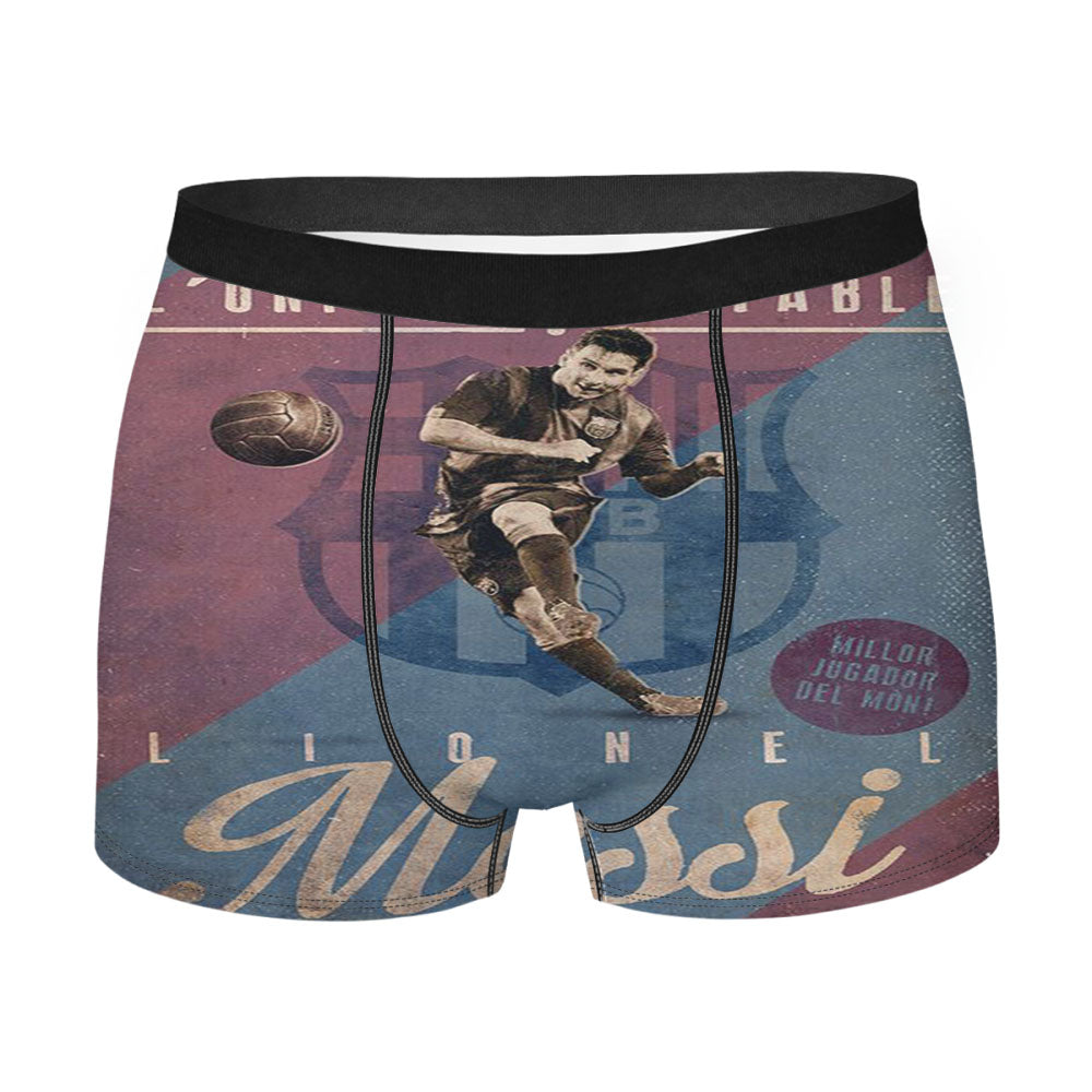 Lionel Messi Best Art Men'S Boxer Briefs