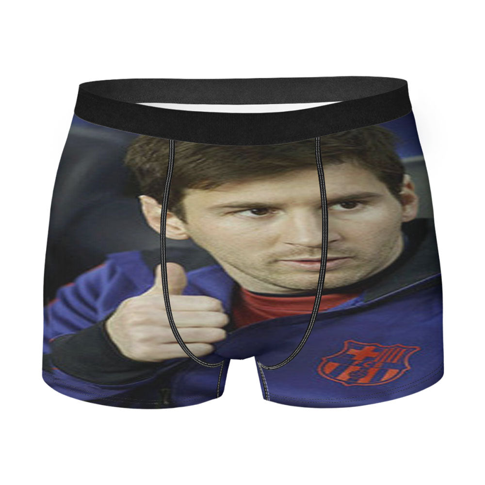 Lionel Messi Ok Men'S Boxer Briefs