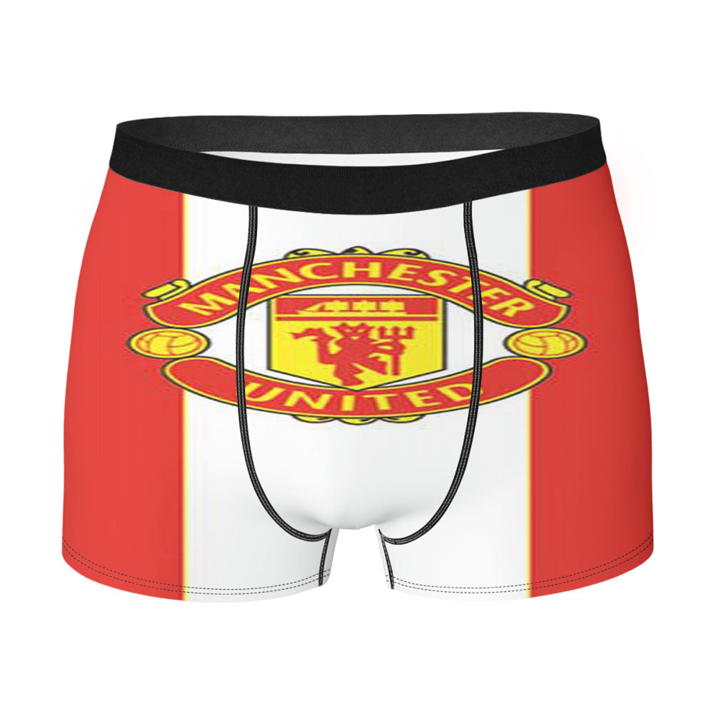 Manchester United Big Stripe Men'S Boxer Briefs