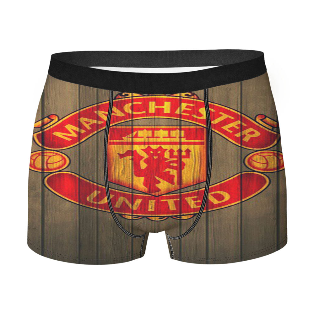 Manchester United Devils Wood Men'S Boxer Briefs