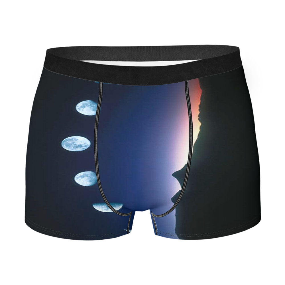 Moon Phases Lunar Men'S Boxer Briefs