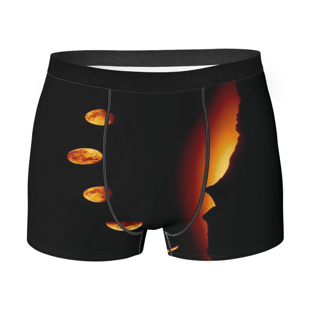 Moon Phases Lunar Phases 2 Men'S Boxer Briefs