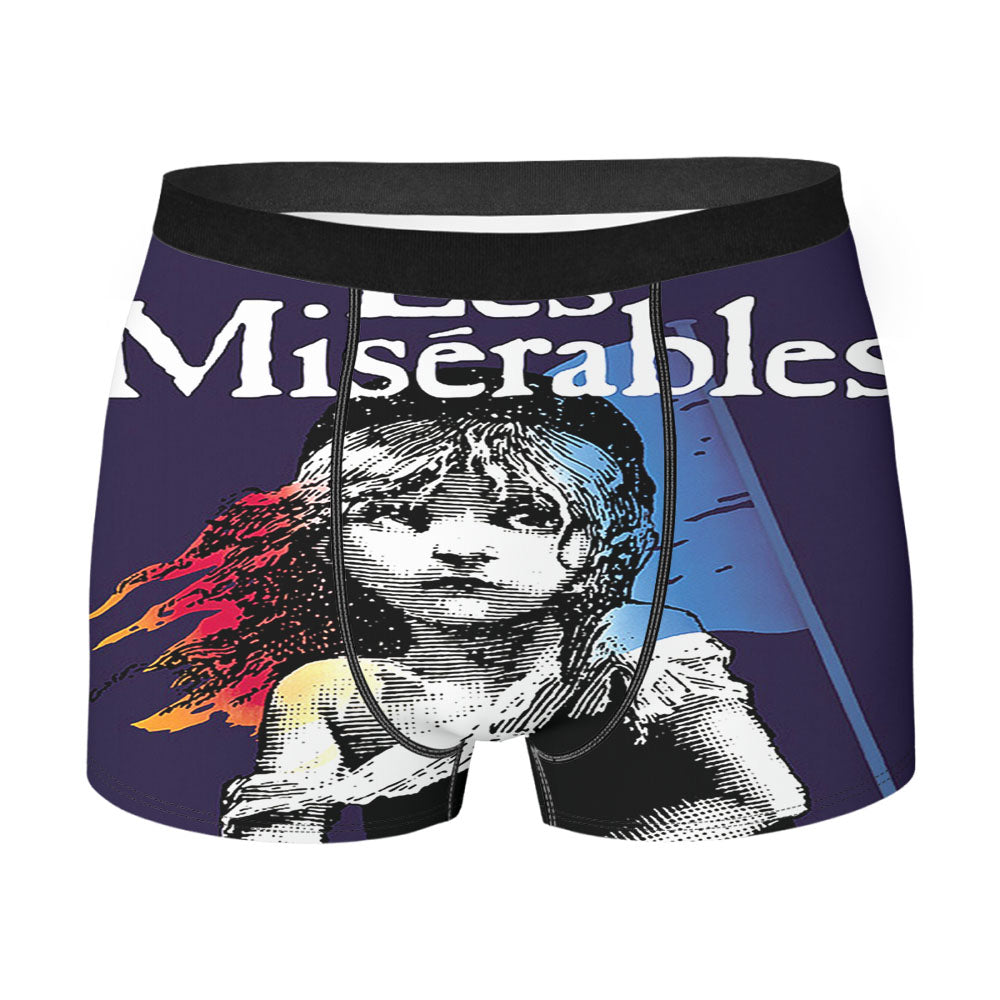 New Les Miserables Men'S Boxer Briefs