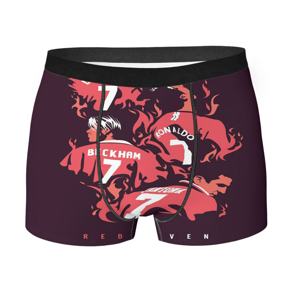 Red Seven Manchester United Men'S Boxer Briefs