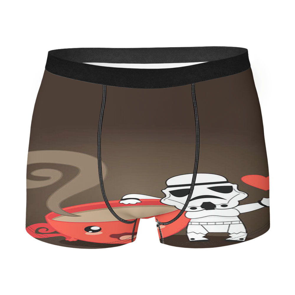 Stormtroopers Loves Coffee Men'S Boxer Briefs