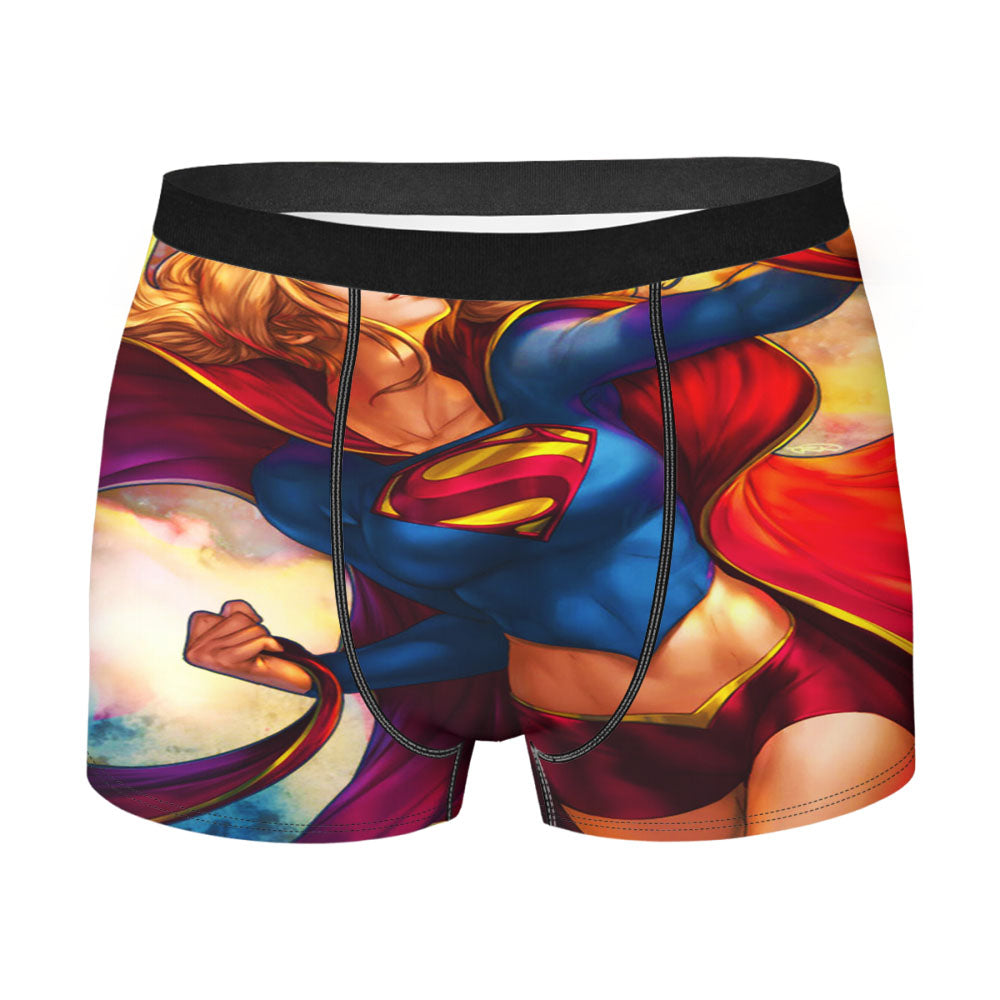 Super Girl Men'S Boxer Briefs