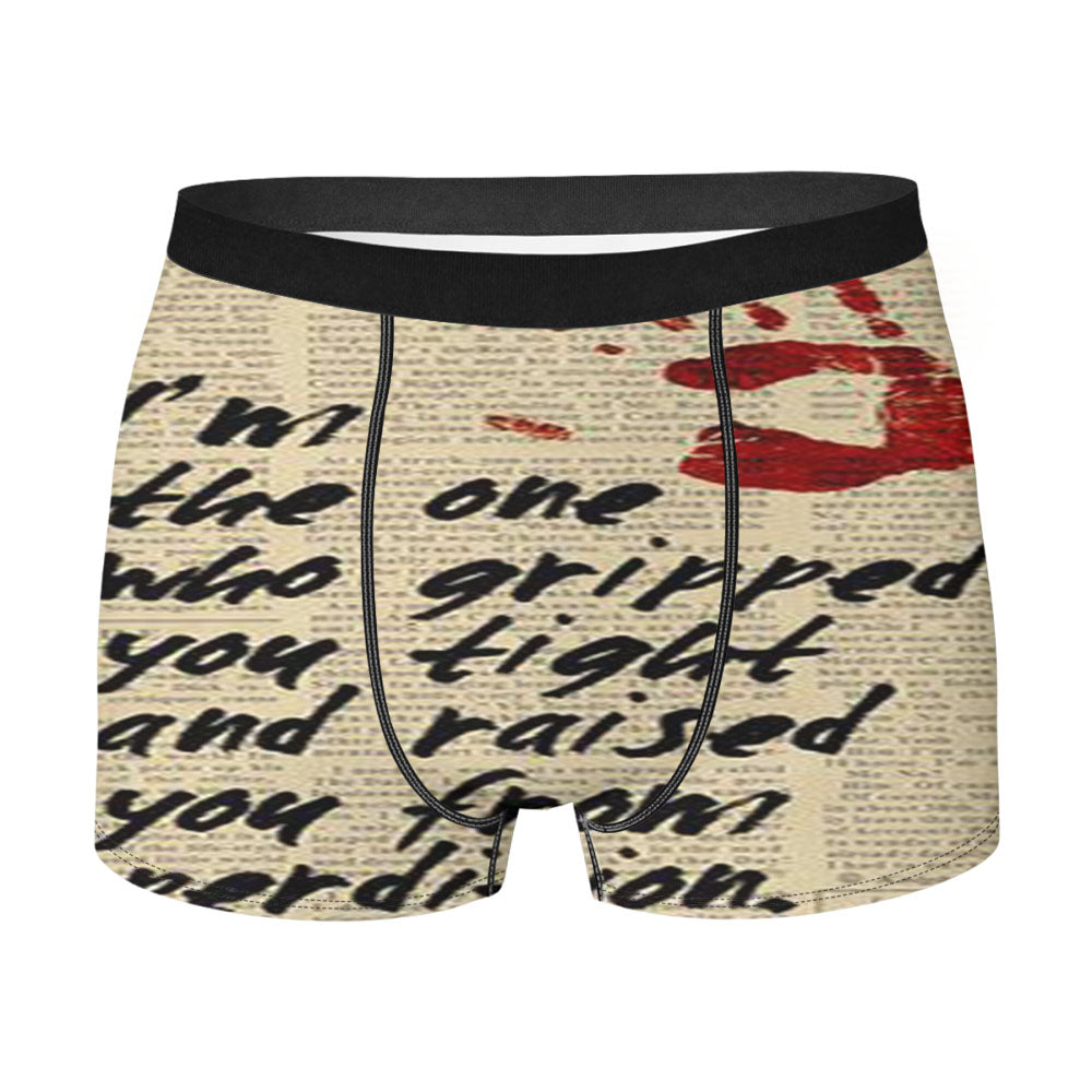 Supernatural Gripped You Tight Men'S Boxer Briefs
