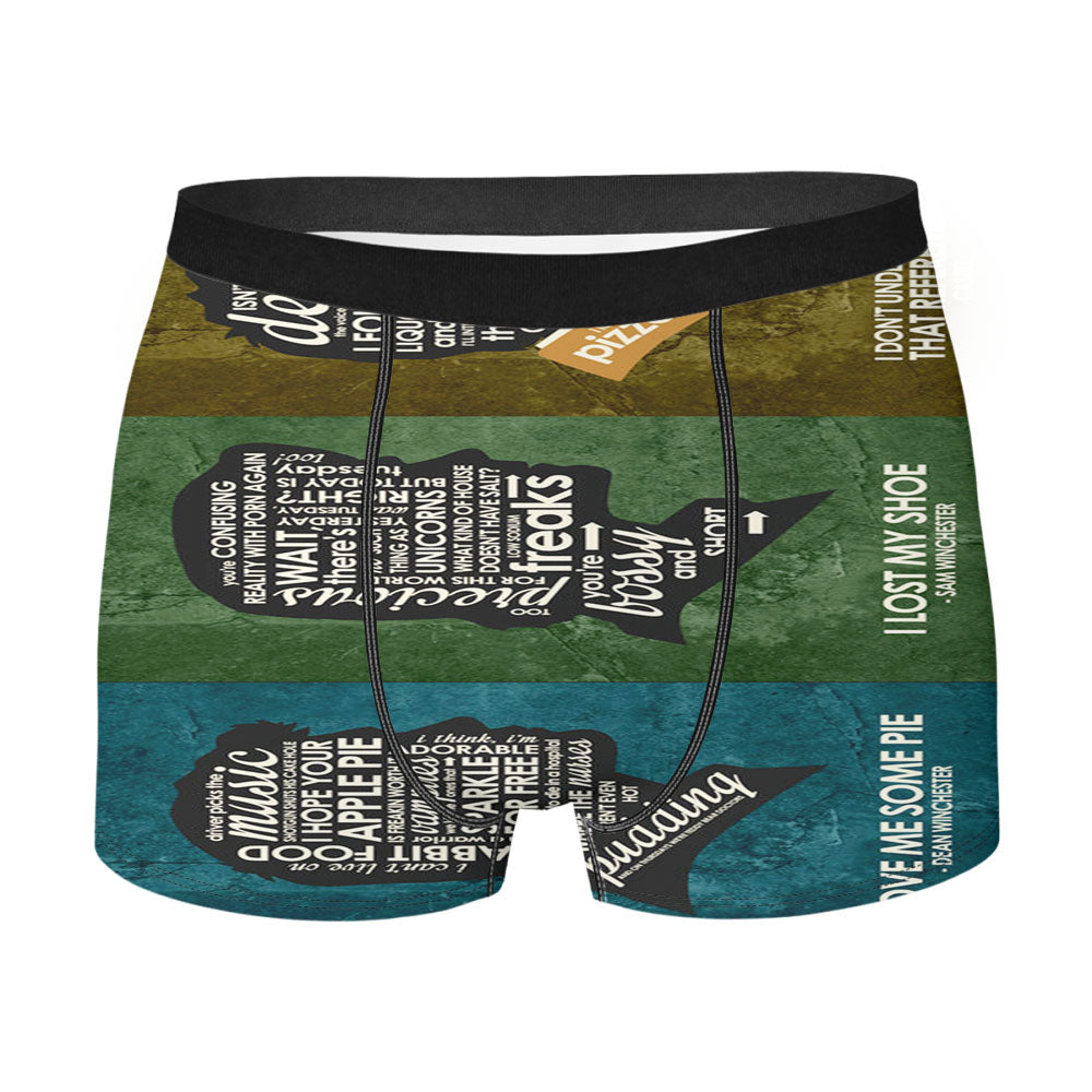 Supernatural Inspired Quote Men'S Boxer Briefs
