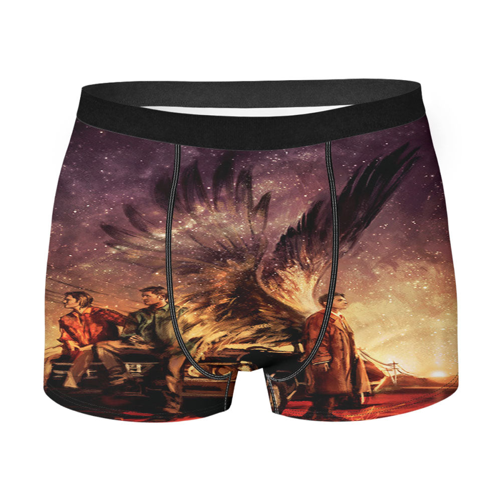 Supernatural Painting Men'S Boxer Briefs