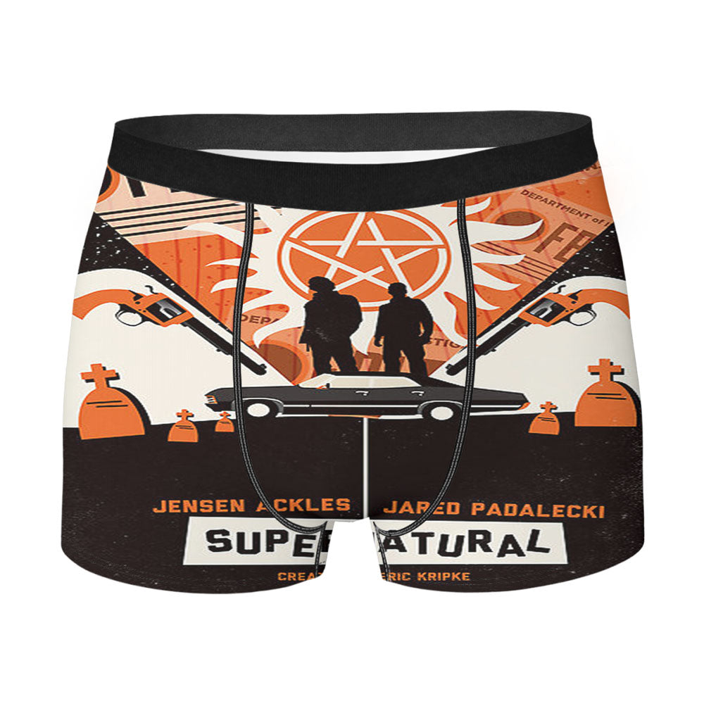 Supernatural Season 7 Collage Men'S Boxer Briefs