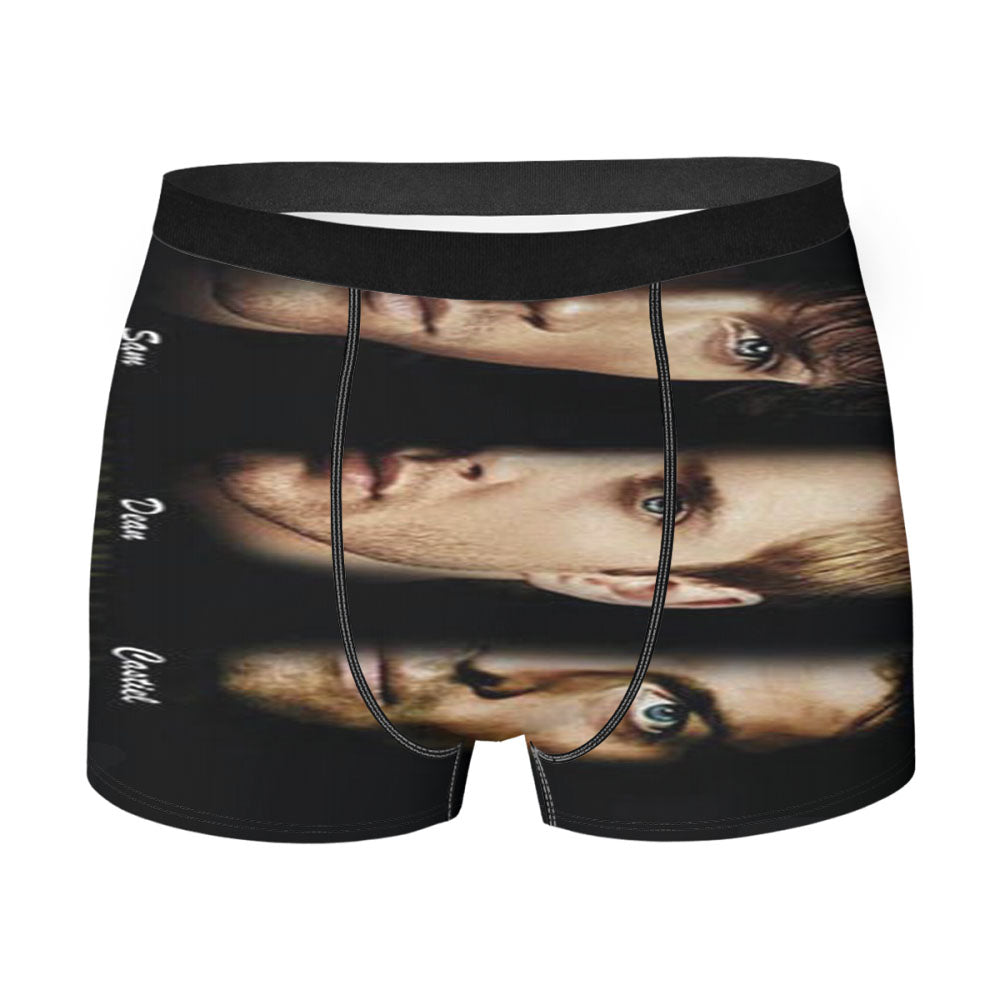 Supernatural With Names Men'S Boxer Briefs