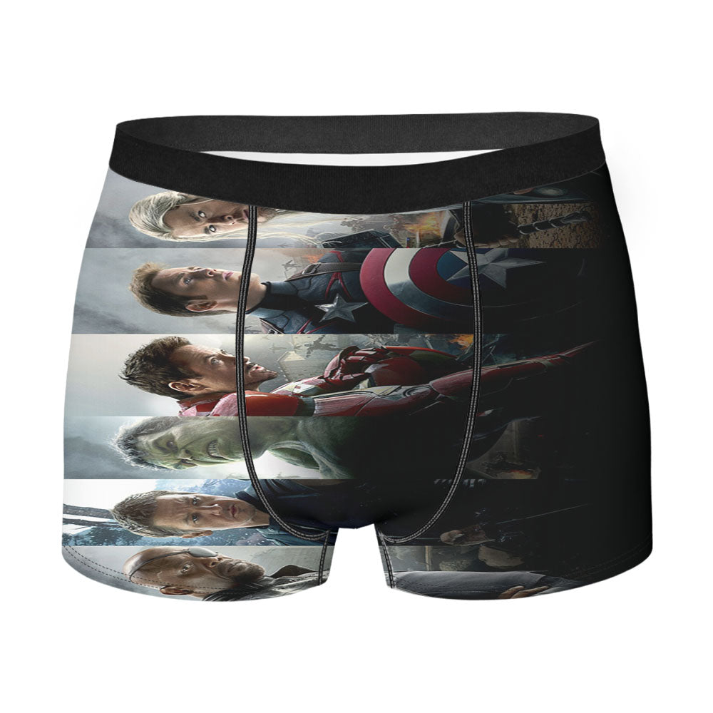 The Avengers Age Of Ultron Team- Men'S Boxer Briefs
