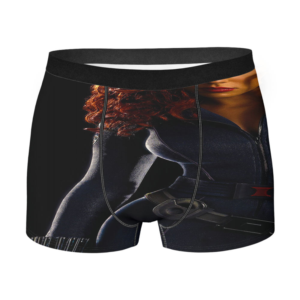 The Avengers Black Widow Style Men'S Boxer Briefs
