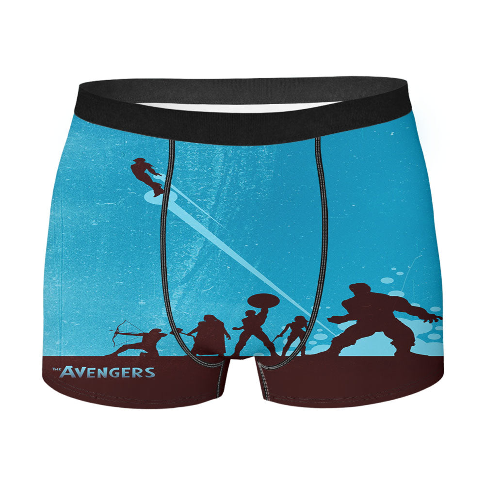 The Avengers Minimalistic Men'S Boxer Briefs
