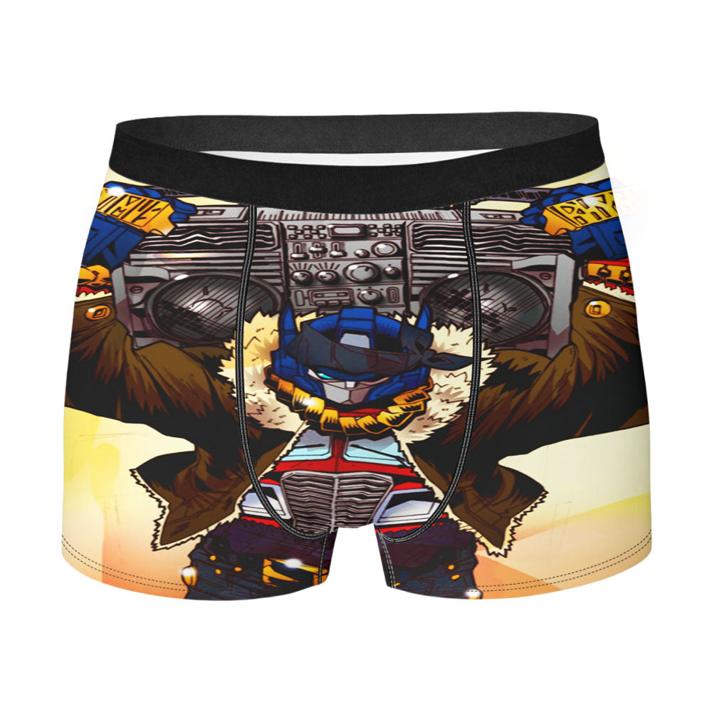 Transformers Optimus Hip Hop Music Men'S Boxer Briefs