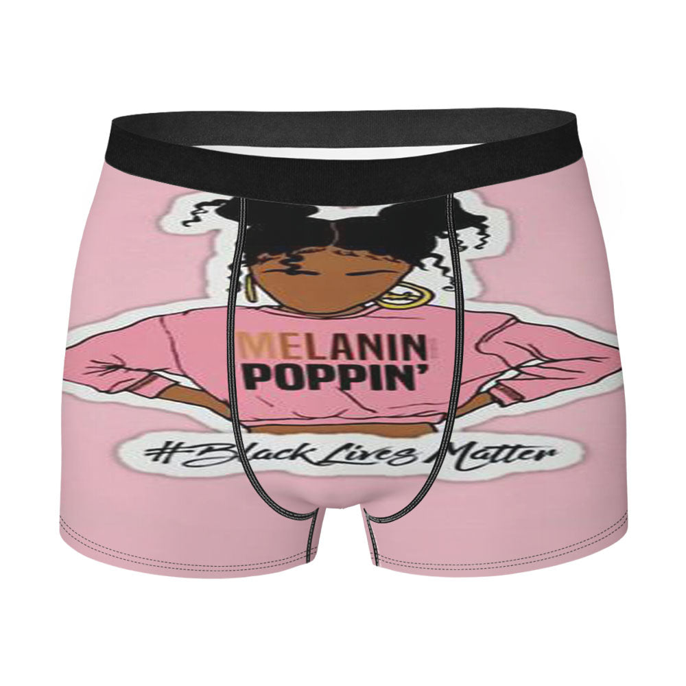 2Bunz Melanin Poppin Men'S Boxer Briefs