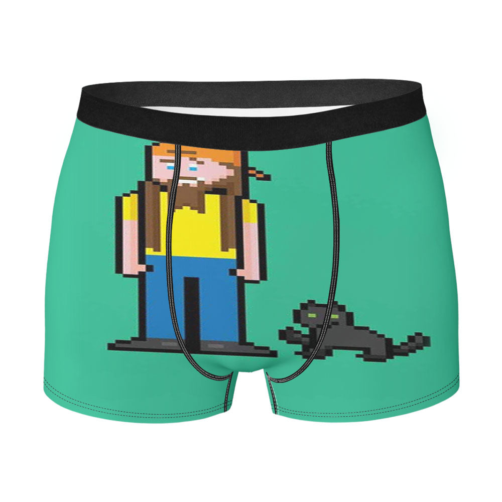 8Bit Smooth Mcgroove Art Men'S Boxer Briefs