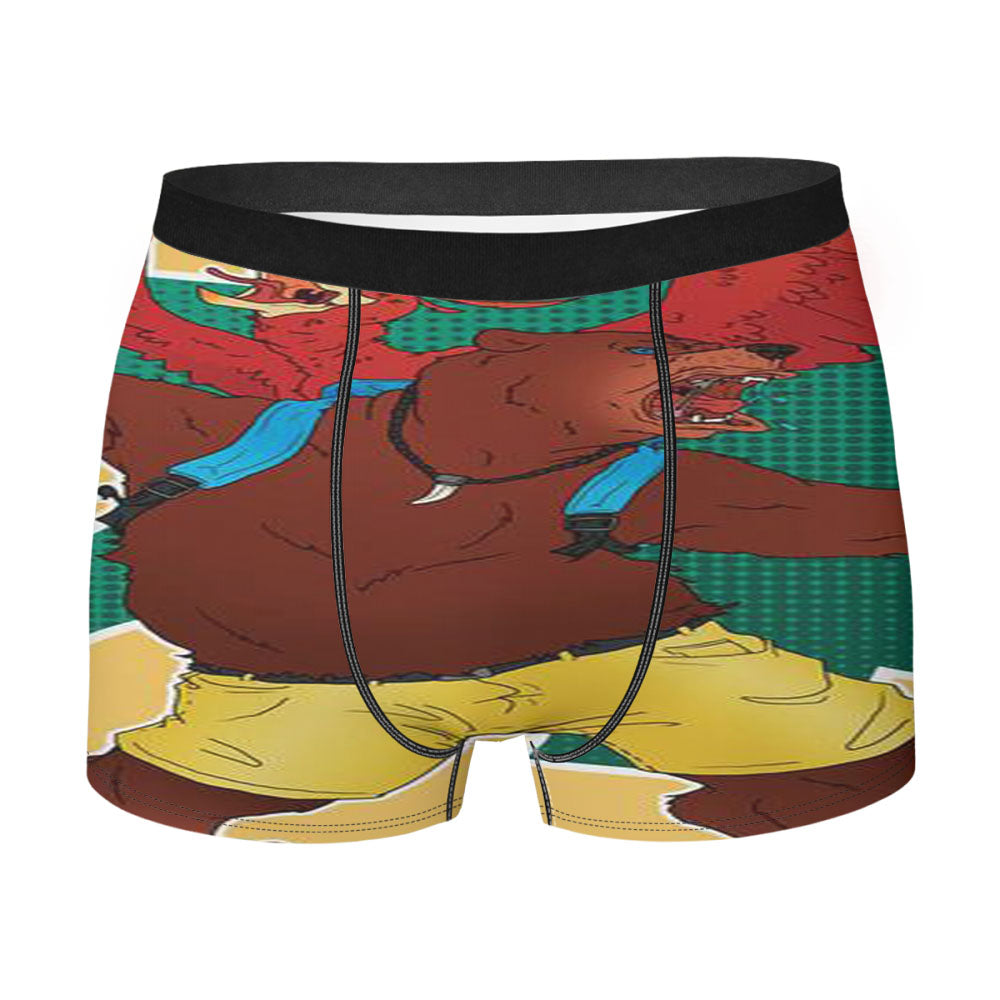 A Bear And Bird Men'S Boxer Briefs