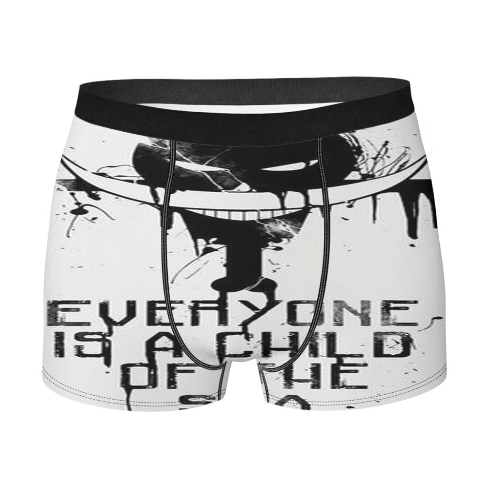 A Child Of The Sea Black Men'S Boxer Briefs