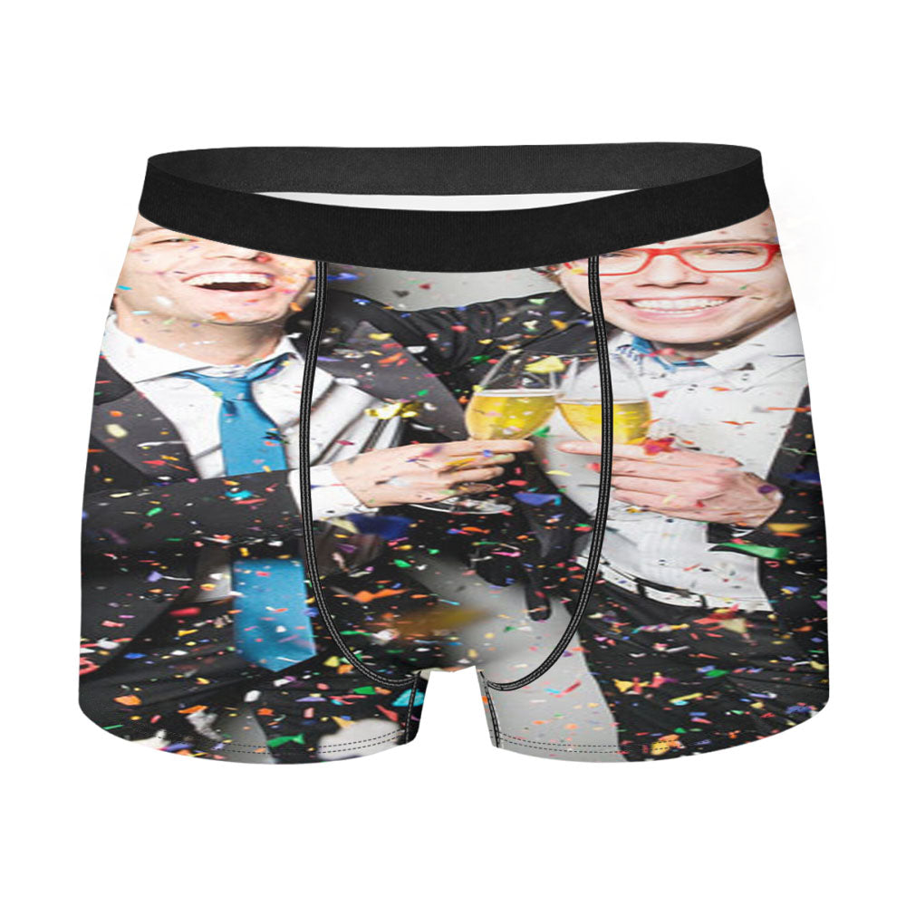 A Great Big World Happy Men'S Boxer Briefs