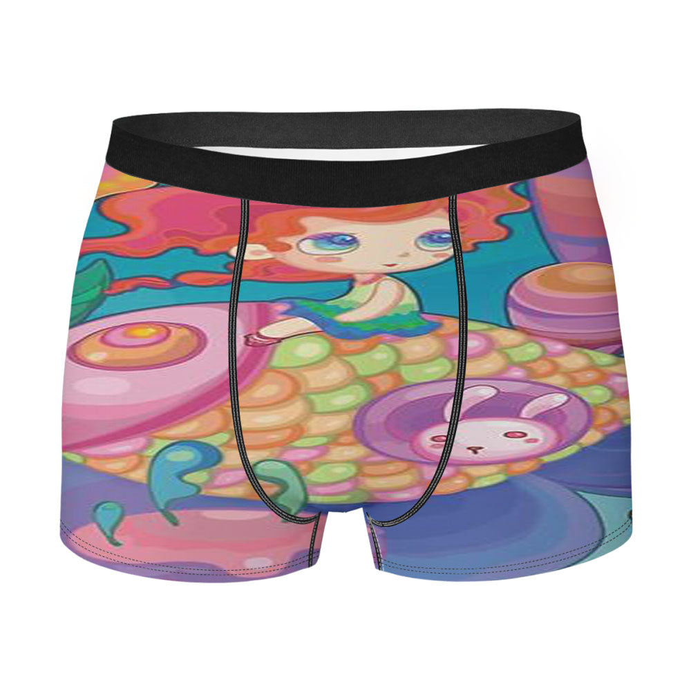 A Little Fish Men'S Boxer Briefs