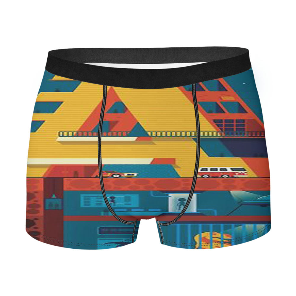 A Secret Building Men'S Boxer Briefs