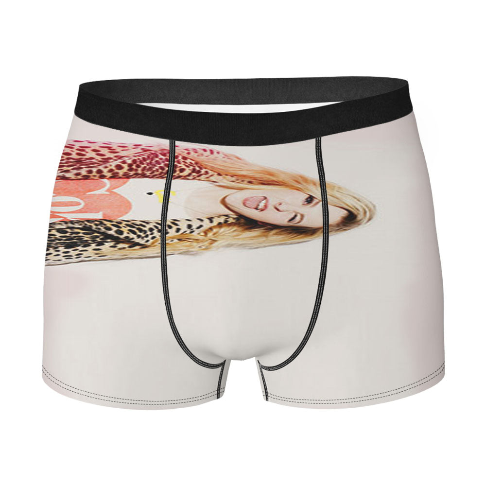 Abigail Breslin Animal Print Men'S Boxer Briefs