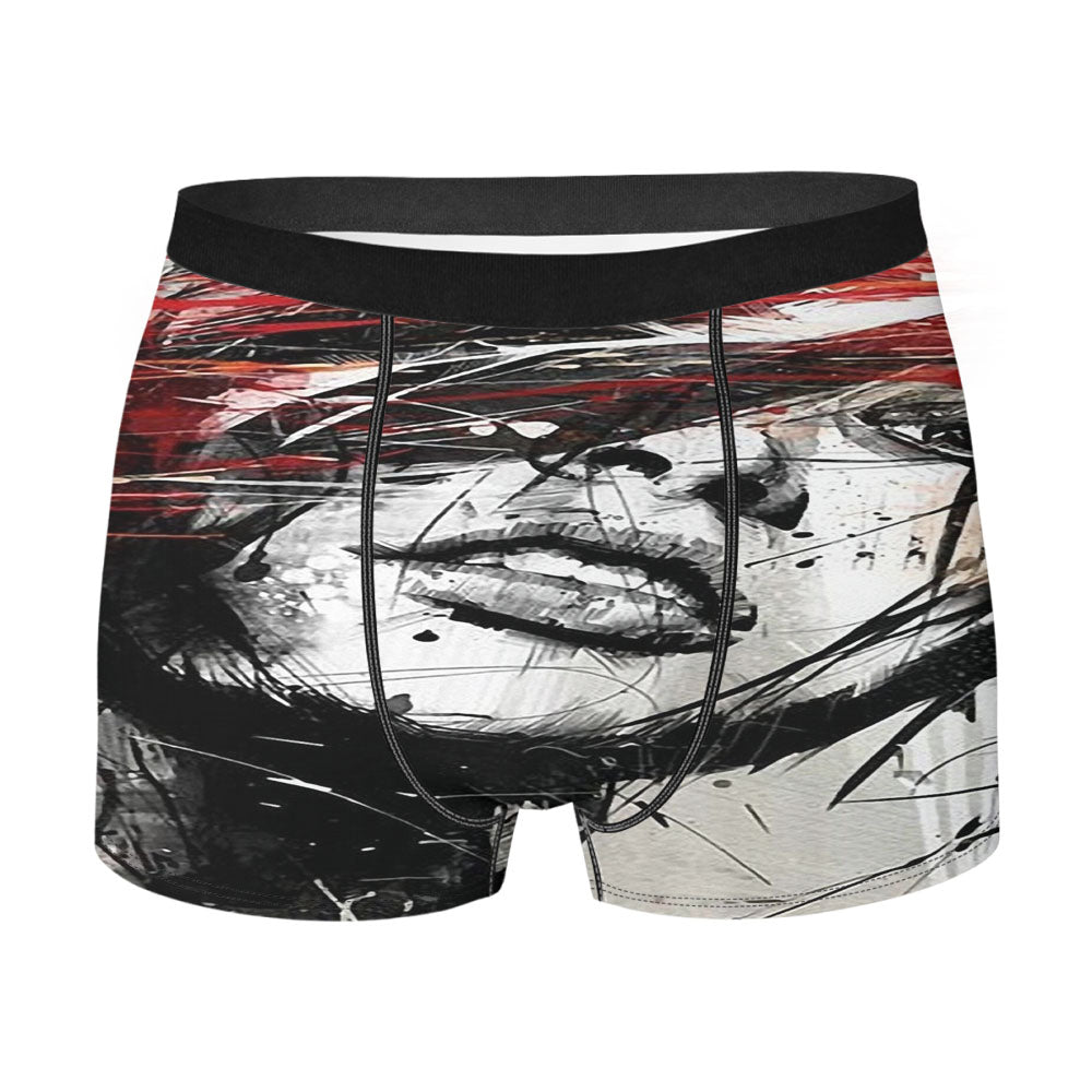 Abstrack Hipster Men'S Boxer Briefs