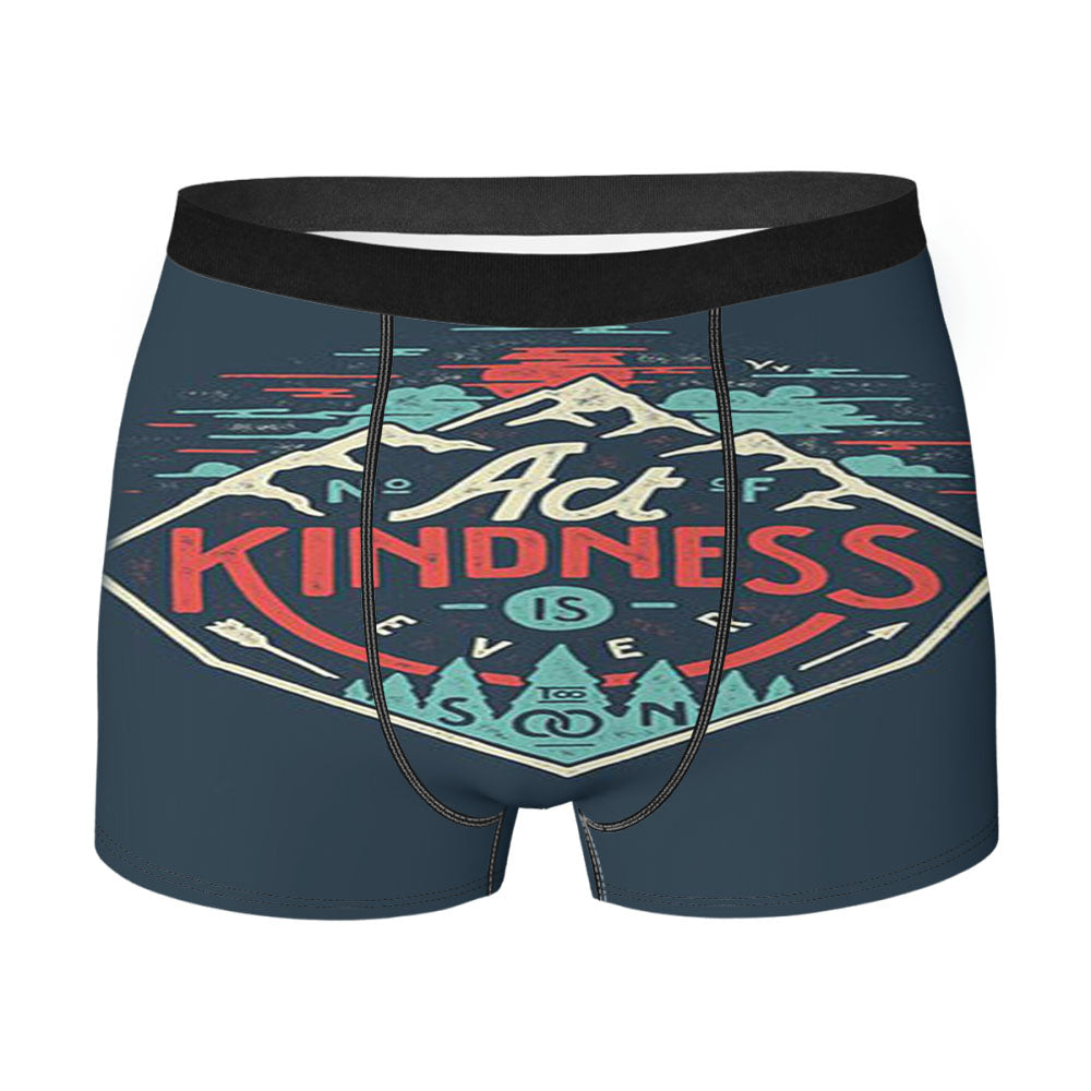 Act Kindness Men'S Boxer Briefs
