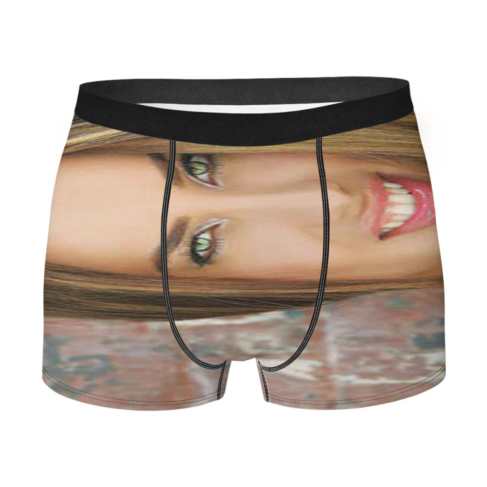 Adriana Lima Eyes Men'S Boxer Briefs