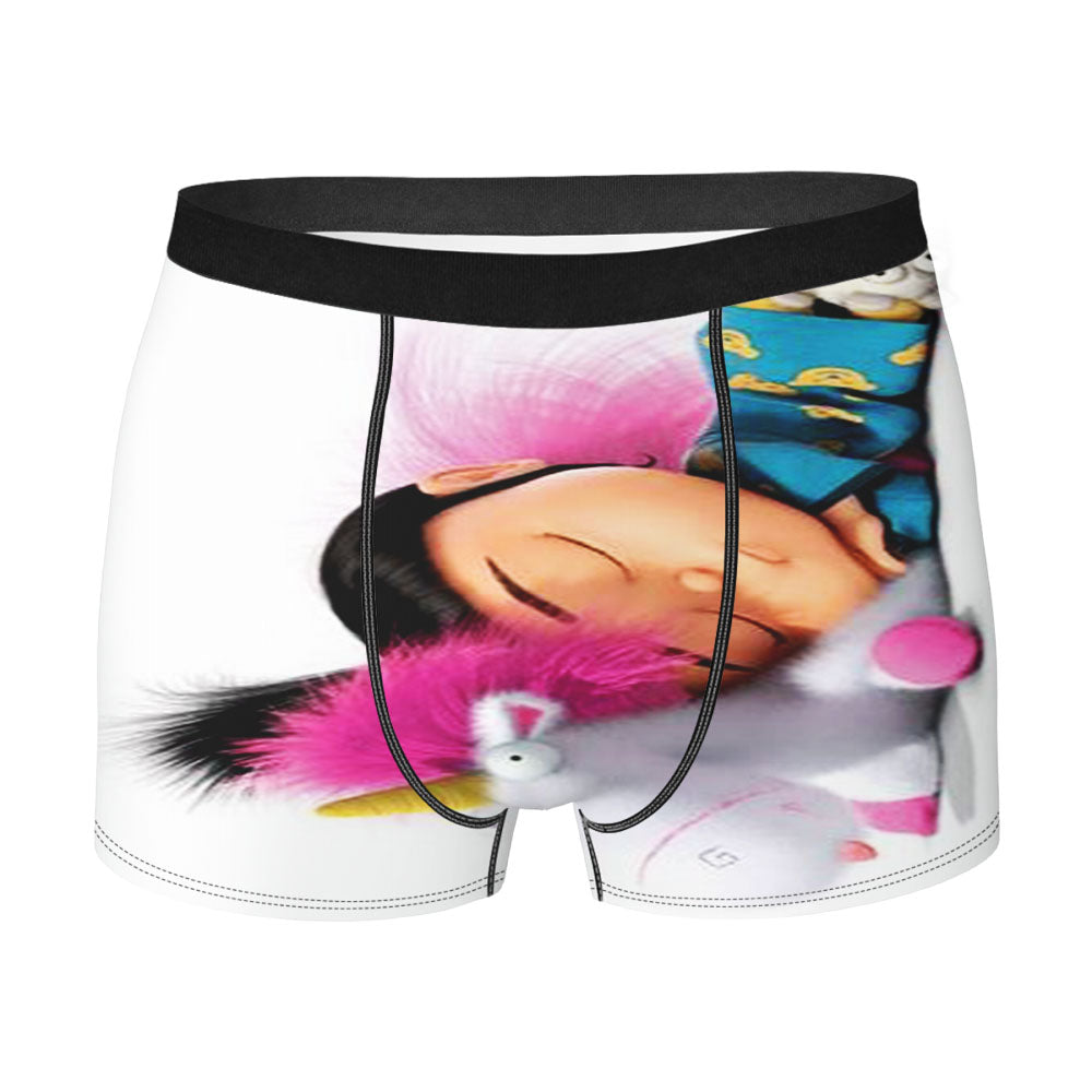 Agnez And Fluffy Men'S Boxer Briefs