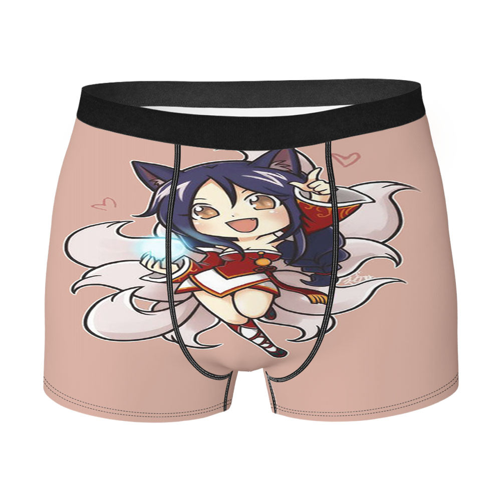 Ahri Chibi League Of Legends Chibis Men'S Boxer Briefs