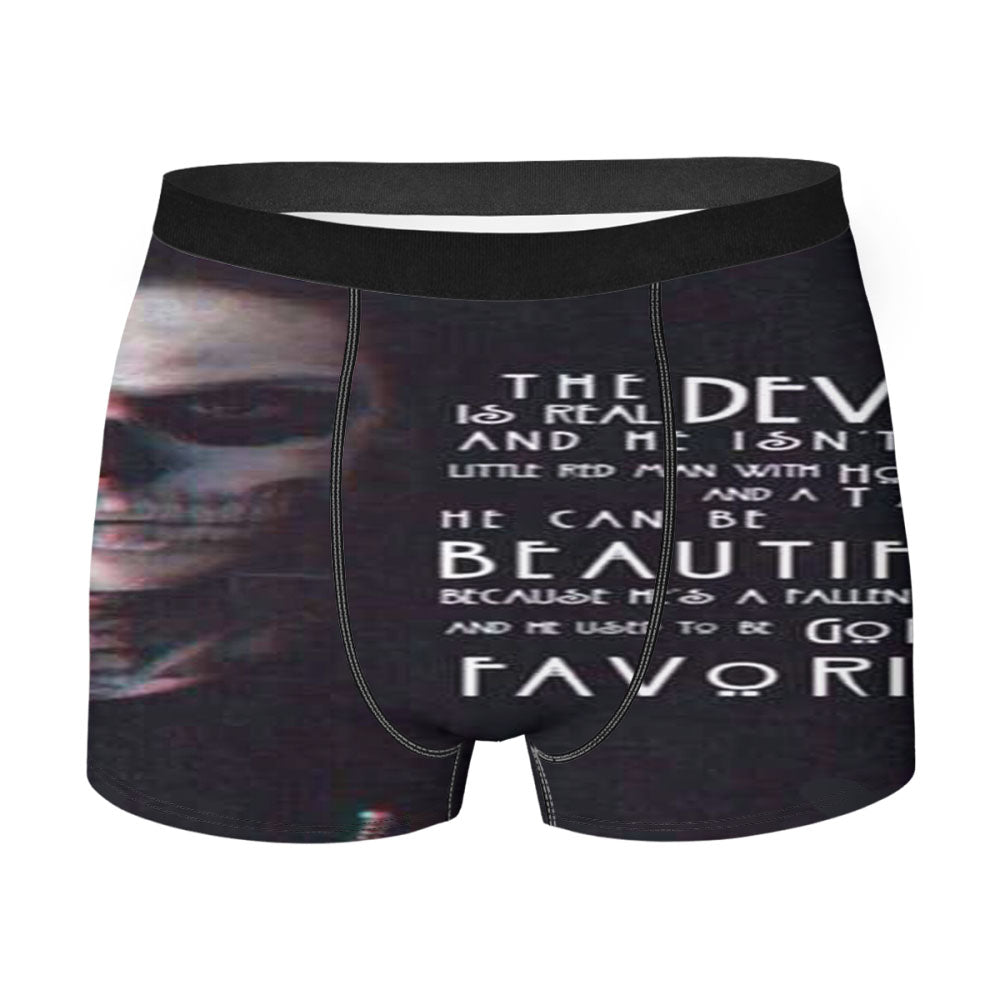 Ahs Devil Quote Men'S Boxer Briefs