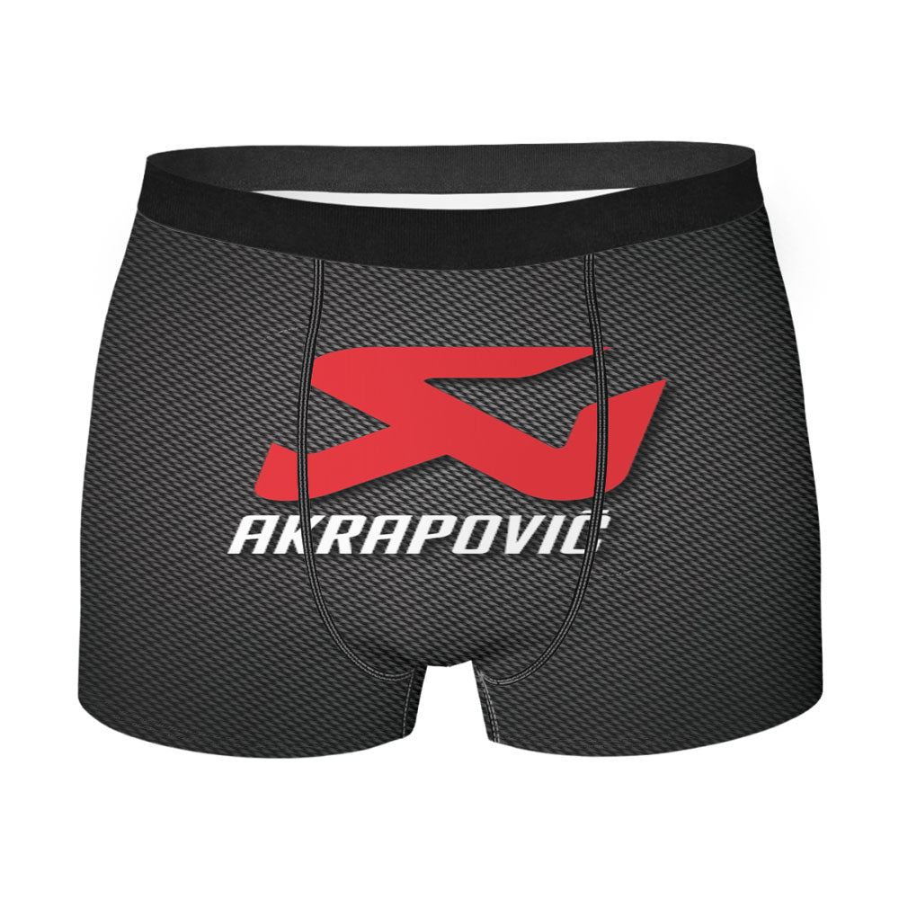Akrapovic Exhaust System Carbon Motorcycle Men'S Boxer Briefs