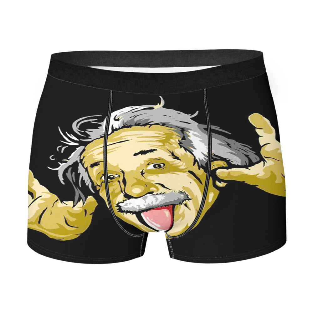 Albert Einstein Funny Men'S Boxer Briefs