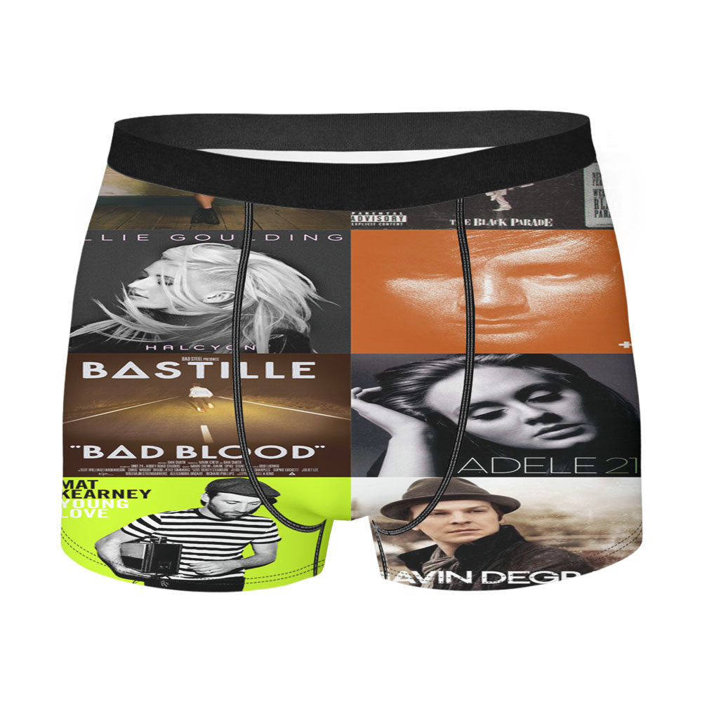 Album Music Men'S Boxer Briefs