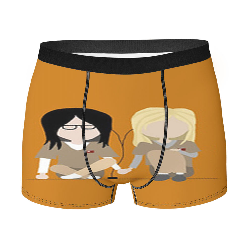 Alex And Piper Orange Is The New Black Men'S Boxer Briefs