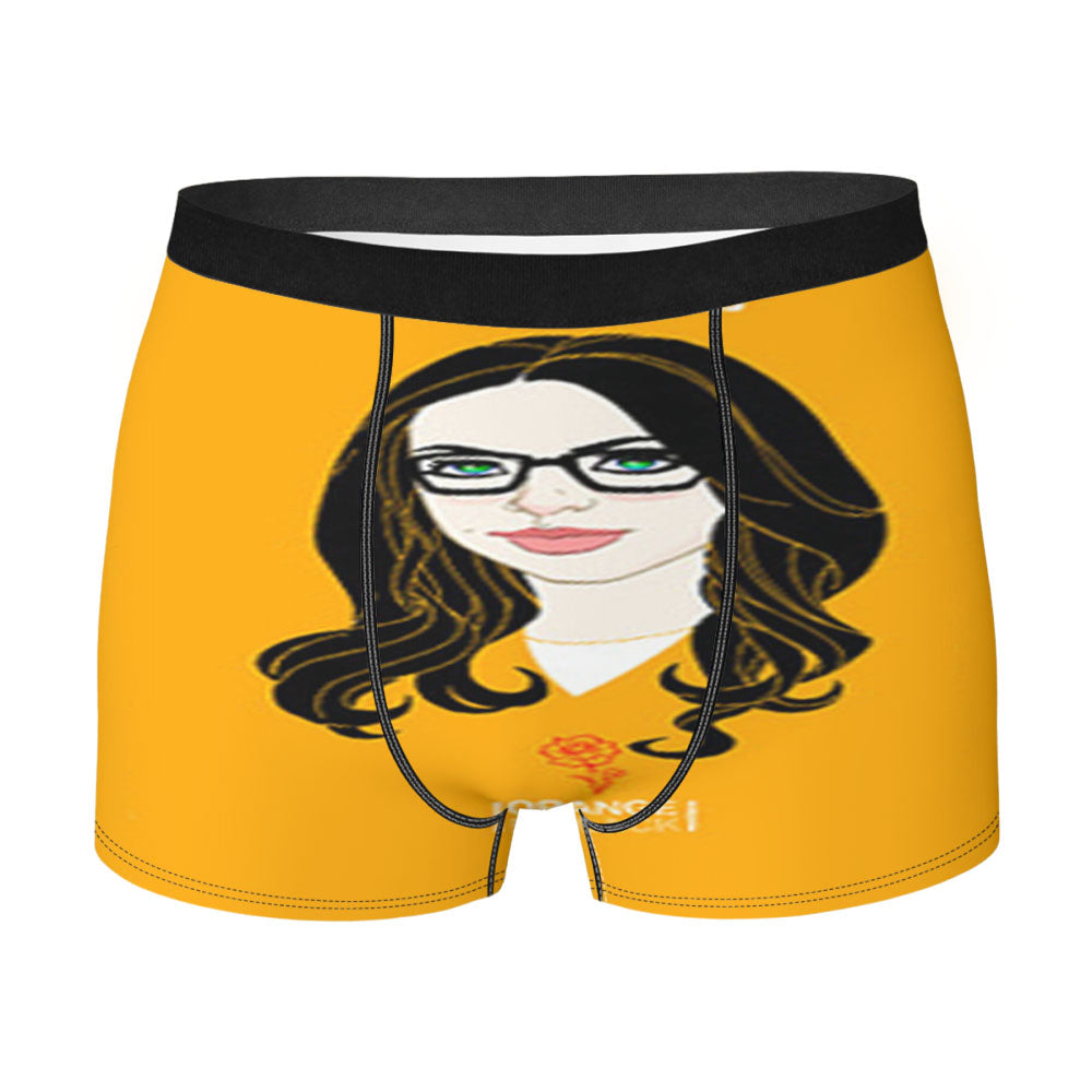 Alex Orange Is The New Black Men'S Boxer Briefs