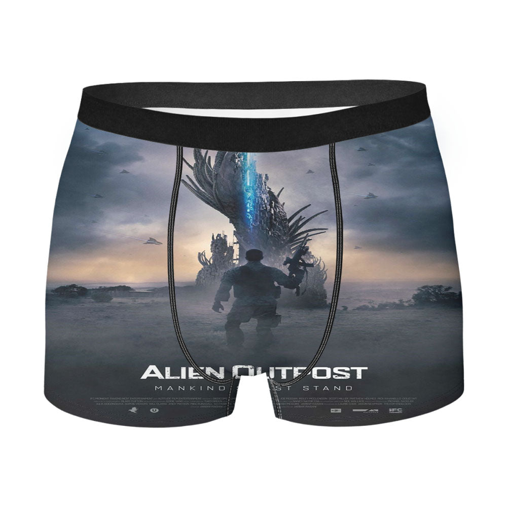 Alien Outpost Men'S Boxer Briefs