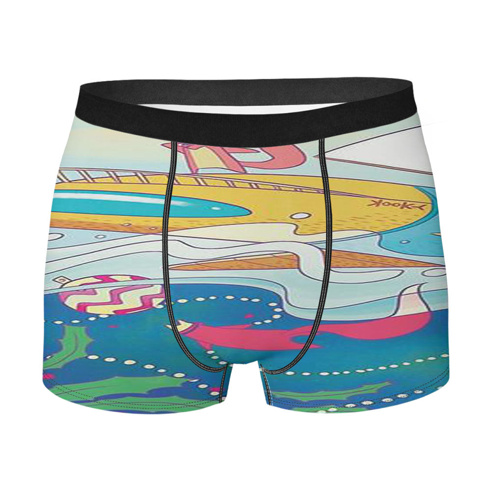 All Aboard Men'S Boxer Briefs